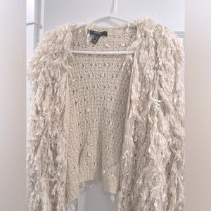 Forever 21 Shaggy Fringe Jacket